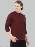 Trends Tower men's solid cotton full sleeve t-shirt, long sleeves, made from bio-washed and AZO free dyed fabric with minimum shrinkage, available in M, L, XL, XXL sizes