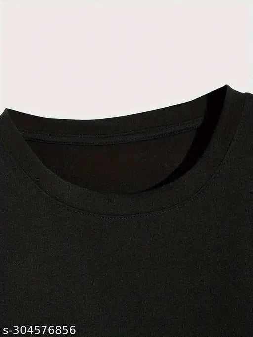 Cotton blend too cool panda trendy unique T-shirt, short sleeves printed design on chest for men's fashion