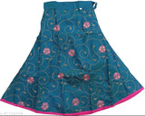 Taffeta silk Lehenga-Choli sets for kids, embellished with zari embroidery & diamond work, in net Dupatta with four side lace. Indian handcrafted traditional wear