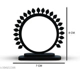 Religious Indian car dashboard idol decorative showpiece, intricately crafted religious art on dashboard