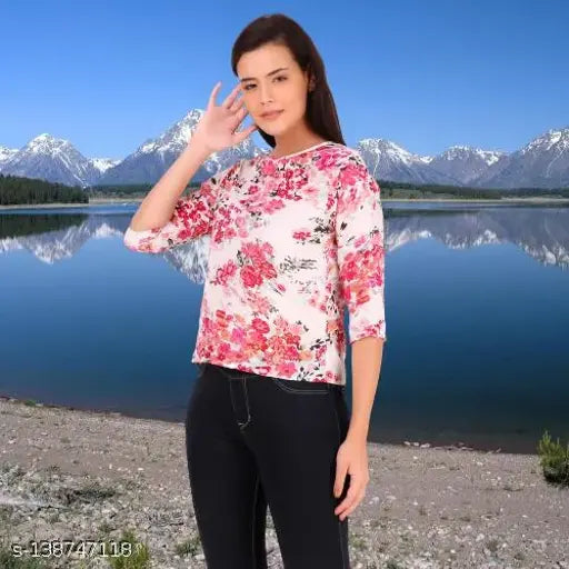 Cotton short-sleeve printed tshirt, ideal for casual wear. Made in India