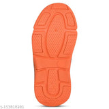 Red light-up shoes with straps, suitable for kids' party wear