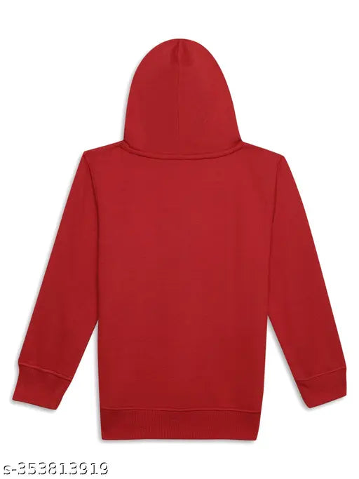 Multicolor Printed Hooded Cotton Fleece Sweatshirt for Boys (Pack of 2)