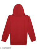 Multicolor Printed Hooded Cotton Fleece Sweatshirt for Boys (Pack of 2)