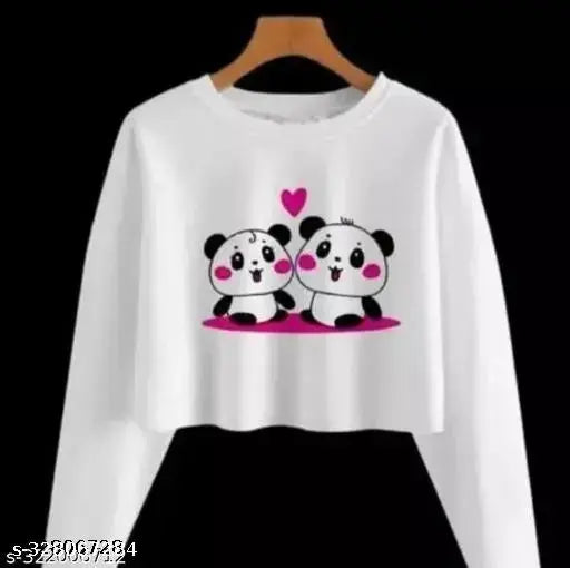 Cotton blend printed top with full sleeves for women's daily wear, versatile and stylish, India origin