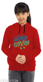 Cotton blend girls sweatshirts or hoodies (pack of 2), printed design for casual and winter wear, multiple color options available