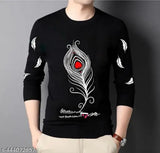 Premium cotton blend men's t-shirt, long sleeves, perfect fit, stylish, gym wear, jogging, yoga, loungewear