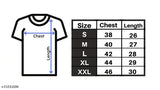 Men's black cotton blend half sleeves solid T-shirt, size S (38in chest, 26in length), India origin