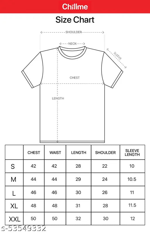 Men's chillme Skull mid finger printed round neck cotton T-shirt - casual, comfortable, and perfect for all seasons