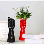 Modern ceramic Nordic Hollow Flower Vase, handcrafted for home decor and gifting. Perfect addition to luxurious, modern living spaces