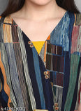 Multi-color rayon jumpsuit, vibrant printed design for western wardrobe (S: 36-32-52, L: 40-36-52, XL: 42-38-52, XXL: 44-40-52, XXXL: 46-42-52)