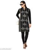 Dimsy Collection woolen kurti for women, dark color, full length