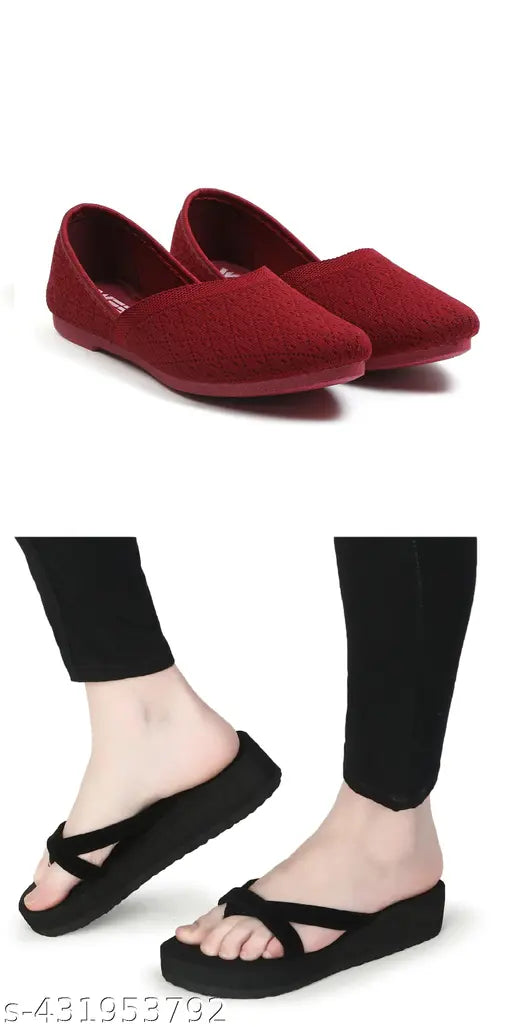 A pair of red slippers, possibly satin, displayed against a white background