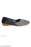 Embellished suedesynthetic Bally and juttis for women, Indian handcrafted footwear for sizes IND-4 to IND-9