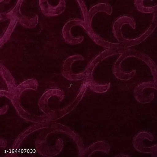 Microfiber floral MAZIC blanket, soft, plush, fade & shrink resistant, warm, gentle touch, free size (96in x 86in), India origin