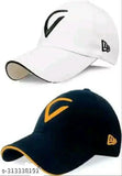 Trending cotton baseball caps, Virat Embroidery Design, one-size fits all for boys and girls