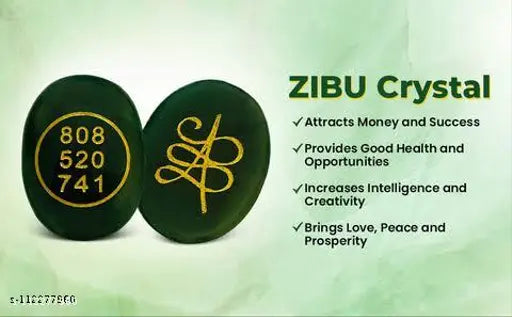 Green jade Zibu symbol, avenutrine stone money coin figurine for temple & reki, Feng Shui showpiece (1.5 x 2 x 1.5 inch)