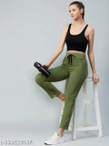 Soft cotton pajama pants, women's slim fit, lower track, two front pockets, nightwear loungewear for ladies