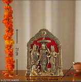 Metal Ram Darwar wall hanging idol for puja and showpiece (Indian artifact)