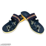Women's flips flops with detailed patterns, pair of 2