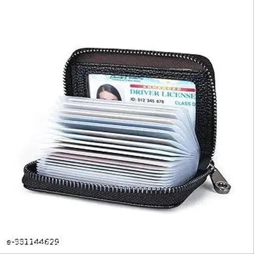 Durable India-made leather ATM card holder