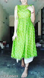 Designer viscose bandhej kurta pant set, printed net with palazzos bottoms - India