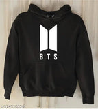 Cotton blend printed full sleeve boys and girls sweatshirts with hoodies, olive color for casual outings