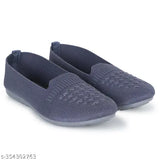 Comfortable mesh ballerinas in solid pattern, Indian-sized 5-8, stylish and beautiful for women