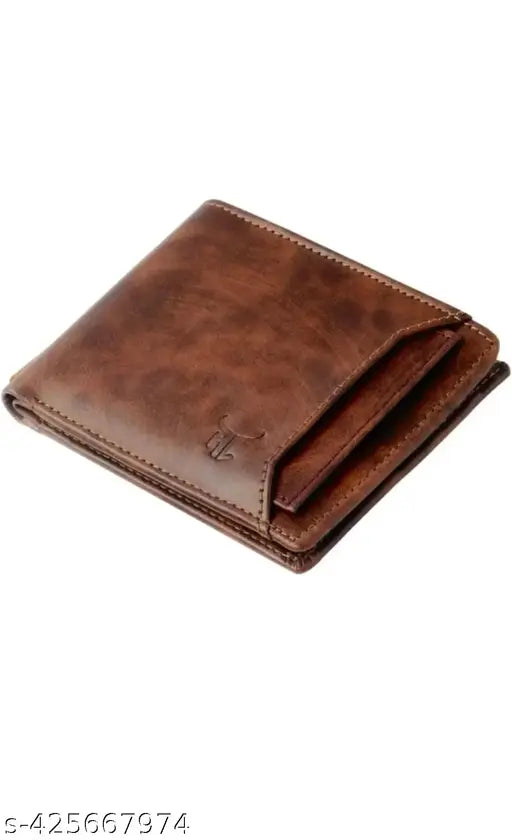 Genuine leather chain ATM wallet, trendy colorblock design by Welcohab, ideal for gifting