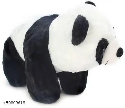 Premium quality stuffed toys combo: Bull Dog, Panda, Pink Unicorn, White Rabbit in low budget, cute and cuddly fabric net toys, ideal for kids' parties or birthdays