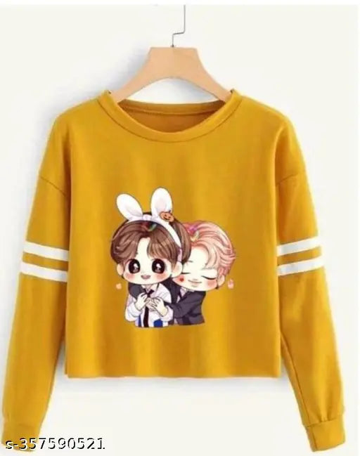 Winter wear cotton blend Baju Patti full sleeve T-shirts for women & girls in various sizes, featuring printed net design. Suitable for parties, casual occasions, winter, festivals. India origin