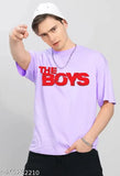 Men's or women's oversized, distressed style, print reads "the boys," cotton, t-shirt