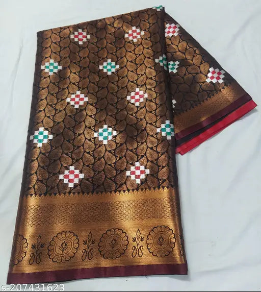 Pasapalli Resham embroidery saree in jr casual wear, net fabric with zari woven patterns, free size, Indian origin