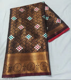 Pasapalli Resham embroidery saree in jr casual wear, net fabric with zari woven patterns, free size, Indian origin