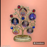 ABS Balaji Khatu Shyam Ji statue for positivity, 6-inch home decor accent or outdoor use, Indian craftsmanship