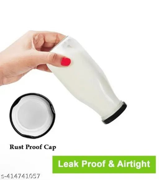 Black metal lug cap lid set for glasses and bottles - Leak proof, 6 pieces, 43mm diameter