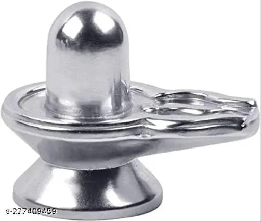 70g Mercury Shivalinga, pure quality idol from Haridwar, India, 4x3.5x2 cm