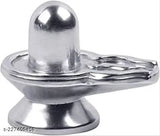 70g Mercury Shivalinga, pure quality idol from Haridwar, India, 4x3.5x2 cm