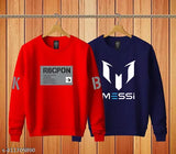 Men's printed cotton full-sleeve t-shirt, vibrant design on display