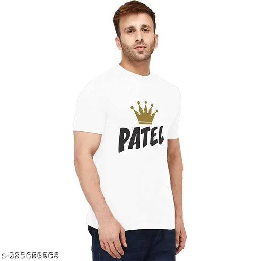 Striped polyester men's t-shirt (XS-XL), new cool print design, made in India