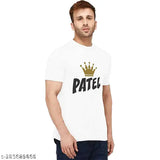Striped polyester men's t-shirt (XS-XL), new cool print design, made in India