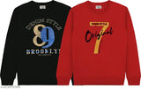 Boys cotton blend sweaters pack of 2, printed net long sleeve for winter wear, wide range of color options available