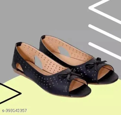 Synthetic ethnic fancy sandals, comfortable and stylish bellies for women & girls (PACK OF 2), fashionable design from Shakti Enterprises