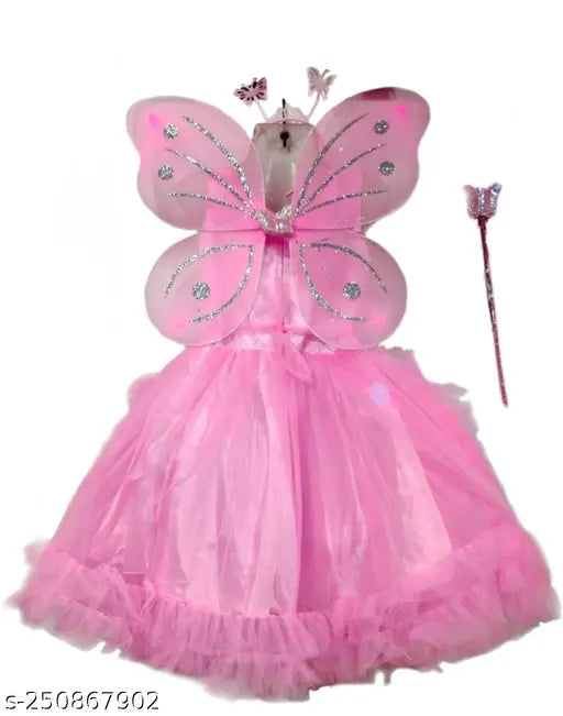 Embellished cotton blend sleeveless kid dress, vibrant colors for babies aged 0-3 years, Indian origin