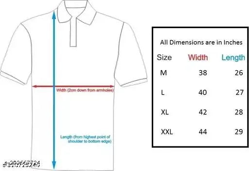 Cotton blend regular fit short sleeve t-shirt for men & boys - durable, soft, anti-fade fabric