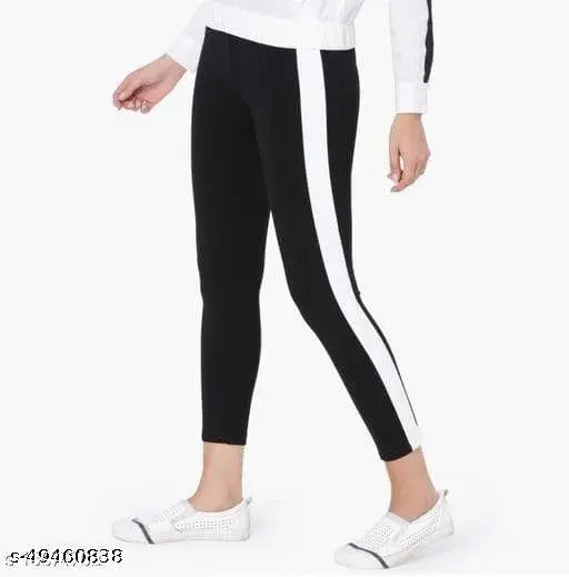 Stylish cotton blend women's western wear jeggings, solid ankle length, stretchable with sizes ranging from 26-34 inches
