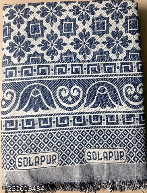 Vibrant floral cotton DISHANI Solapur Blanket pack of 3 - premium quality, easy care, free size