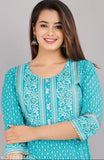 Peach kurta with button closure