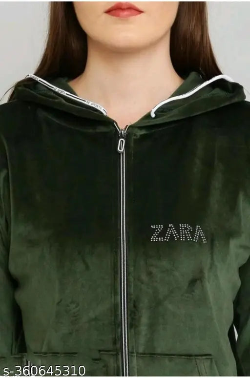 Indian-made velvet H&M long sleeve top with matching bottom, comfortable and stylish