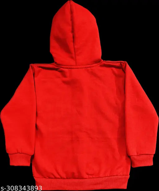 Cotton girls hoodie with printed pattern, long sleeves, zip front, front pockets, ribbed cuffs and hem. Available in sizes 2-3 Years, 3-4 Years, 4-5 Years, 5-6 Years, 8-9 Years, 9-10 Years. Made in India